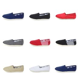 men women casual shoes GAI red black white grey blacklifestyle walking breathable Light Weight canvas shoes sneakers Seven