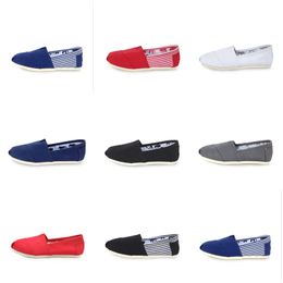 men women casual shoes GAI red black white grey blacklifestyle walking breathable Light Weight canvas shoes sneakers Three