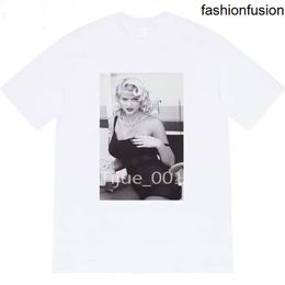 24ss Anna Nicole Smith Tee Photos Summer Limited Box High End Designer Street T-shirts Breathable Popular Casual Men Women Couples Simple Short Sleeve TJAMTX130