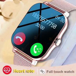 2024 Android Phone 1.69'' Inch Colour Screen Bluetooth Call Blood Oxygen/pressure Monitoring Smart Watch Women Men