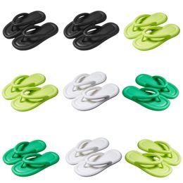 VERMONHO NOVO PRODUTO DE PRODUTOS Designer para mulheres sapatos brancos preto verde confortável chinelos de chinelos sandálias Fashion-013 SLIDES DE FLATE FILLA