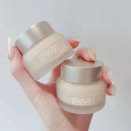 NOVO Soft Light Foundation Cream Waterproof and Sweatproof Concealer Oil Control Moisturising Beginners Face Makeup 240220