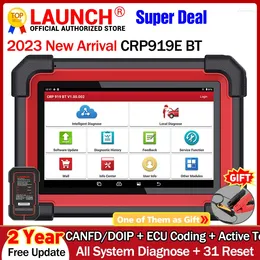 Car Diagnostic Tool Full System 31 Reset ECU Coding Bidirectional Control CANFD DOIP FCA OBD2 Scanner