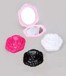 NEW 3D Rose Compact Cosmtic Mirror Cute Girl Makeup Mirror MD51 12PCSLOT 2415696