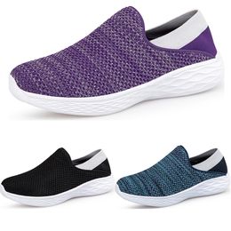 Men Women loafers Running Shoes Soft Comfort Black White Beige Grey Red Purple Green Blue Mens Trainers Slip-On Sneakers GAI size 39-44 color13