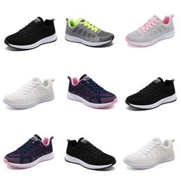 2024 summer running shoes designer for women fashion sneakers white black pink grey comfortable-06 Mesh surface womens outdoor sports trainers GAI sneaker shoes