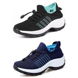 Men women running shoes fashion sport sneakers purple blue green pink breathable soft sole spring runner shoes GAI 116