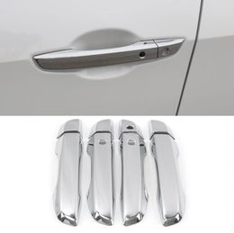 Car Accessories Gate Door Handle Bowl Wrist Trim Chrome Cover Frame Sticker Exterior Decoration for Honda Civic 10th 201620204793596