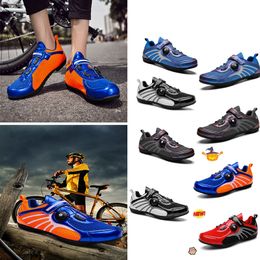 Cykelskor Men Sports Dirt Road Cykelskor Flat Speed ​​Cycling Sneakers Flats Mountain Bicycle Footwear Spd Cleats Shcxvx Gai