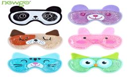 Eye Mask Reusable Gel Beads Cold Pack for Girl Kid Cooling Therapy Soothing Visual Fatigue Remove Dark Circles Cute Ice Bags 220626097152