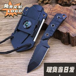 Outdoor Portable Edge Cutting Tools, High Hardness Survival Swiss Knives, Multifunctional Straight Knives 666497