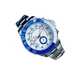 Orologi luxury watches two tone gold stainless steel mechanical wristwatch blue bezel sapphire luminous dial watch for man full function sb055 C4