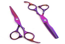 C1011 6Inch Japan Steel Customized Logo Professional Human Hair Scissors Barbers039 Hairdressing Scissors Cutting Thinning Shea9857871