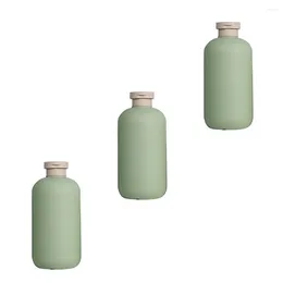 Liquid Soap Dispenser 3 Pcs Shower Gel Bottle Multipurpose Sub For Shampoo Lotion Creami Storage Simple Bottles Squeeze Refillable Container