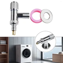 Bathroom Sink Faucets Durable Stainless Steel Material Quick Opening Angle Valve For Washing Machines Space Saving Design Ideal Small Spaces