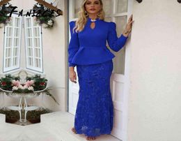 Prom business blue red Dress Burgundy Long Sequins Women Party Dresses Full Sleeves Evening vestidos de fiesta noche sukienki 21059166893