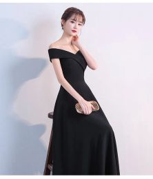 Dress B4905 new 2021 spring women fashion sexy temperament elegant beautiful one word shoulder dress cheap wholesale