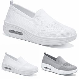 running shoes men mesh sneaker breathable classic black white soft jogging walking tennis shoe calzado GAI 0215