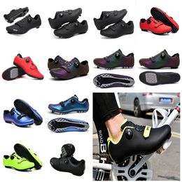 Cycling Shoes Men Sports Dirt Road Bike Shoes Flat Speed Cycling Sneakers Flats Mountain Bicycle Footwear wresting GAI