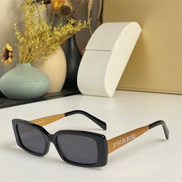 Designer sunglasses women mens Inverted Triangle Printing glass lens Trend from Fashion Week high quality version Pr021