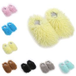 GAI 2024 designer women men shoes Plush slippers Home furnishings warm Cotton slippers Versatile lovely winter 36-49 29