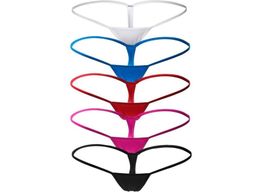 5pcsset Women Girls Underwear Plain Panties Ladies Soft Thong Low Waist Transparent Lingerie With Pearls Briefs4982021