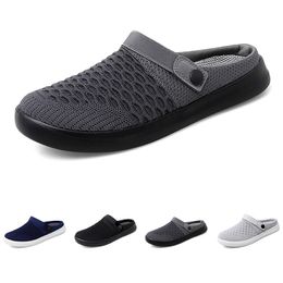 Slippers for men women Solid Colour hots low soft black white yellow Multi walking mens womens shoes trainers GAI