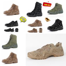 Bocots New mden's boots Army tactical military combat boots Outdoor hiking boots Winter desert boots Motorcycle boots Zapatos Hosmbre GAI
