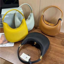 Designer Luna Hobo Bag Songmont Shoulder Crossbody Half Moon Leather Purse Cross Body Handbag High quality