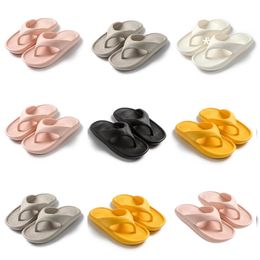 summer new product free shipping slippers designer for women shoes White Black Pink Yellow Flip flop slipper sandals fashion-050 womens flat slides GAI outdoor shoes