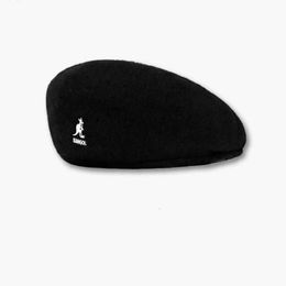 Ball Caps Berets Original Wool Beret 504 Cap Men Women Hat Fashion Ladies Solid Colour Casual Winter Hats Autumn And 2024