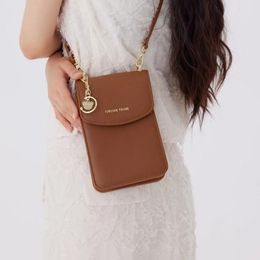 Waist Bags Cross-Border Arrival Trendy Mobile Phone Bag Women's Pu High-Grade Fashion One-Shoulder Crossbody Versatile