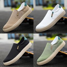 casual shoes solid Colour black white Pale Green jogging walking low mens womens sneaker classical trainers GAI TR