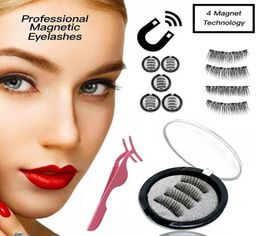 False Eyelashes Pairs Magnetic With Tweezers 8D Quantum Luscious Lashes In Seconds Easy To Use4625162