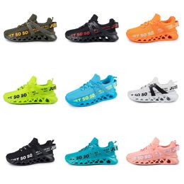 men women running shoes breathable GAI trainer black white volt green yellow red soft pink oreo jade mens sports sneakers jun21