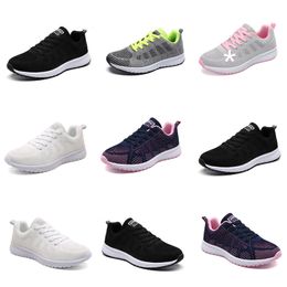 2024 summer running shoes designer for women fashion sneakers white black pink grey comfortable-034 Mesh surface womens outdoor sports trainers GAI sneaker shoes