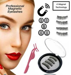 False Eyelashes Pairs Magnetic With Tweezers 8D Quantum Luscious Lashes In Seconds Easy To Use5102704