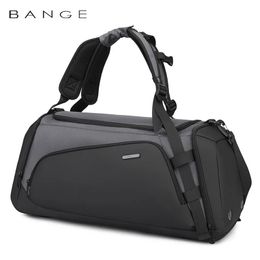 Bange Gym bag for Men Suitcase Multifunction Large Capacity Waterproof Antistain Duffle Bag Travel Hand Luggage Bags 240305