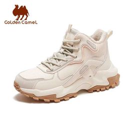 Outdoor Shoes Sandals GOLDEN CAMEL Outdoor Hiking Shoes Women Men Sneakers Winter Boots Anti-skid Wear-resistant Trekking Shoes for Men 2023 New YQ240301