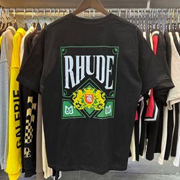 Rhude Shorts Fashion Rhude Shirt High Quality Rhude T Shirt Summer Shorts Sleeves Sweatshirts Sweatpants Basketball Shorts Rhude Sport Set Breathable Unisex 178