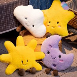 2024 Pillow Plush Doll Small Sun Moon Cloud Cushion Pillow Doll