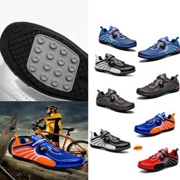 designer Cycling Shoes Men Sports Dirt Road Bike Shoes Flat Speed Cycling Sneakers Flats Mountain Bicycle Footwear gymm racing wresting GAI