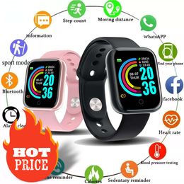 Y68 Smart Watch Men Women Wristwatches D20 Smartwatch Electronic Clock Fiess Monitor Birthday Gift for Xiaomi Huawei Bracelet