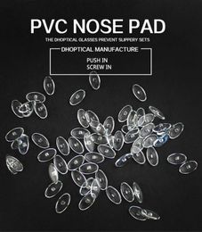 PVC nose pad glasses nose pad 2000pcs push in screw in eyewear part 2000pcs CY081 271O9658136