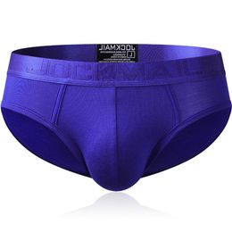 JOCKMAIL Marca masculina cueca de algodão calcinha JM358