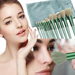 Makeup Brushes 8/13Pcs Brush Set Cosmetics Foundation Blush Beauty Tools Blending Gadgets Eyeshadow M9Y8