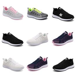 2024 summer running shoes designer for women fashion sneakers white black pink grey comfortable-047 Mesh surface womens outdoor sports trainers GAI sneaker shoes