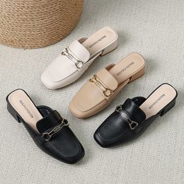 OEM ODM New Arrival loafer Designer chaussure footwear Soft Comfortable round Toe Flat Ladies Dress slipper Shoes for women