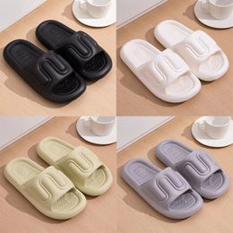 Slippers for men women Solid Colour hots low softs blacks white Light Brown Multi walking mens womens shoes trainers GAI