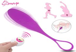 Wireless Remote Vibrating egg Sex toy Kegel Balls Vaginal Tight exercise Ball G Spot Vibrator Sex Product Sex Toys for Women S19702291620